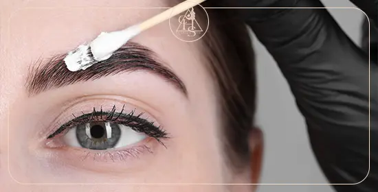 پمادهای مورداستفاده پس از کاشت ابرو