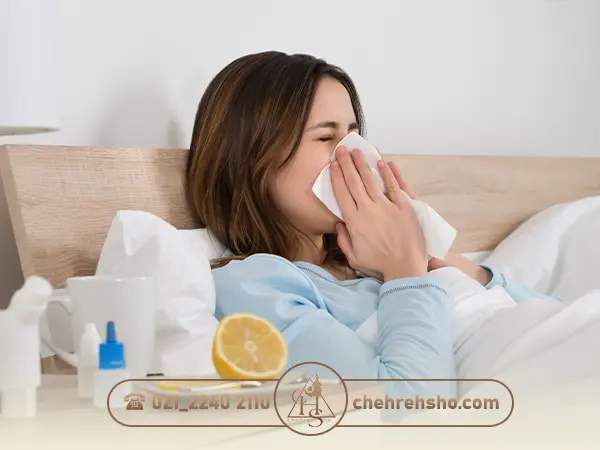تداخل تزریق ژل و سرماخوردگی